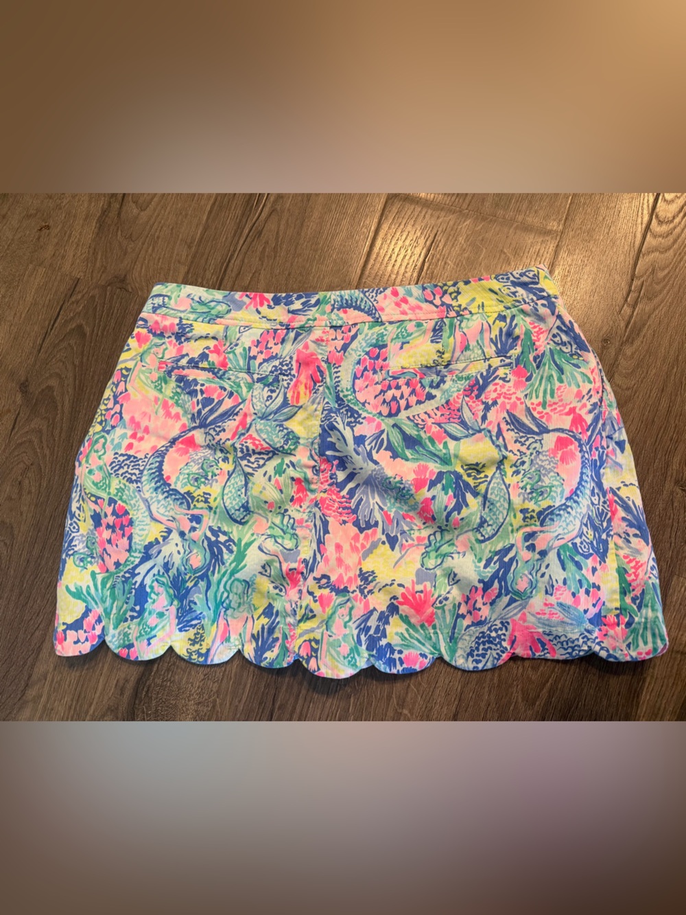 Lilly Pulitzer Colette Skort Mermaid Cove - Picture 3 of 4